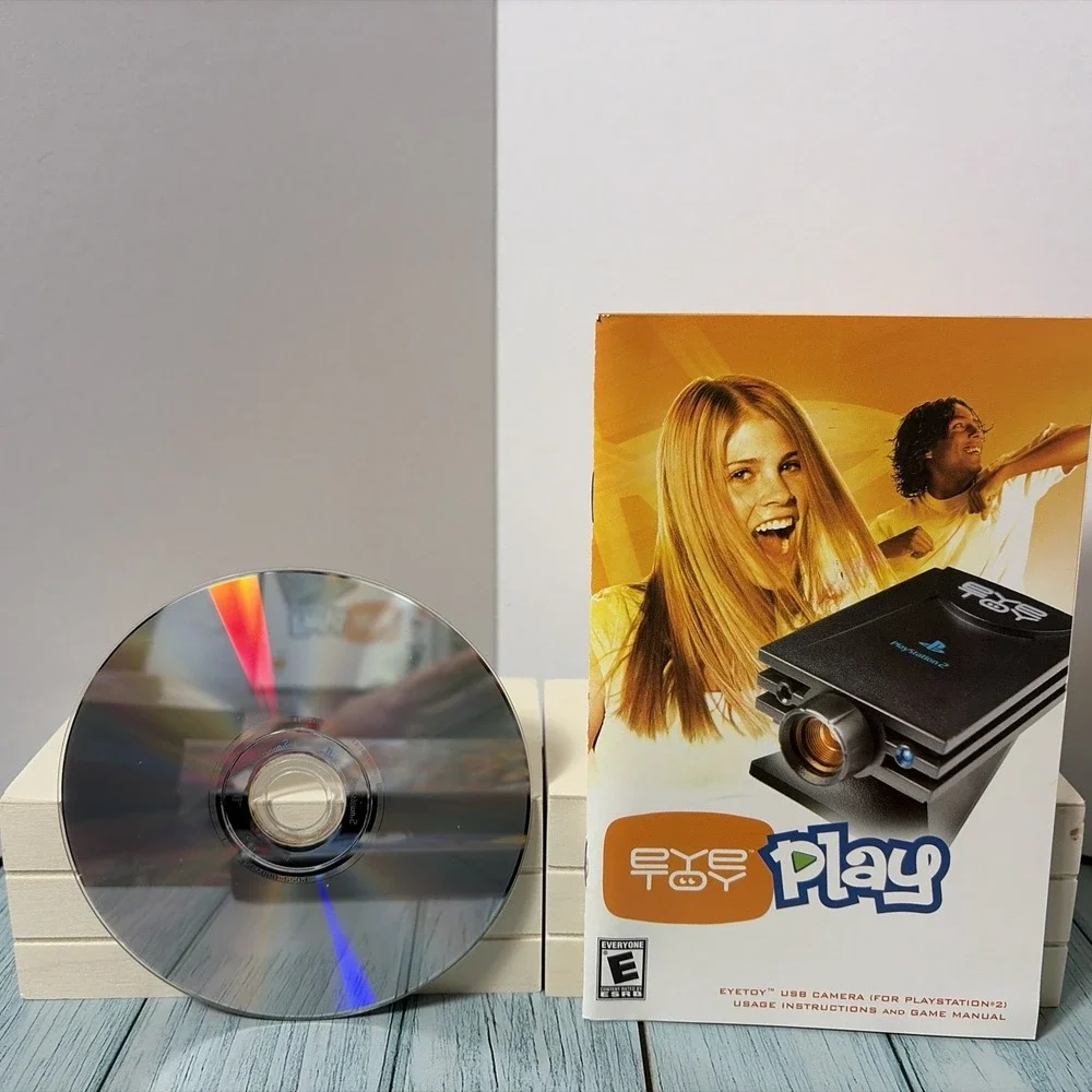 Sony PlayStation 2 Game Lot Finding Nemo EyeToy Play Splashdown Rides Gone Wild